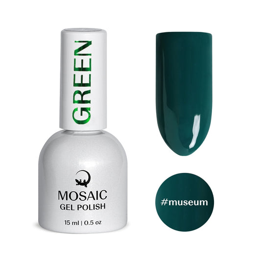 Gel Polish GREEN Collection - MUSEUM 15ml