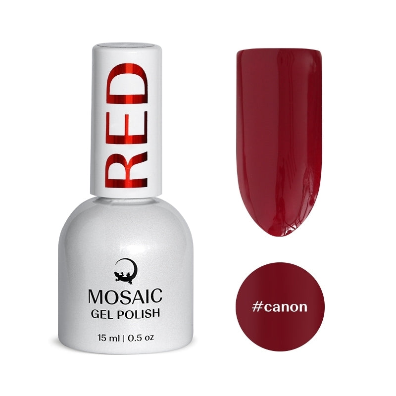 Gel Polish RED Collection - CANON 15ml
