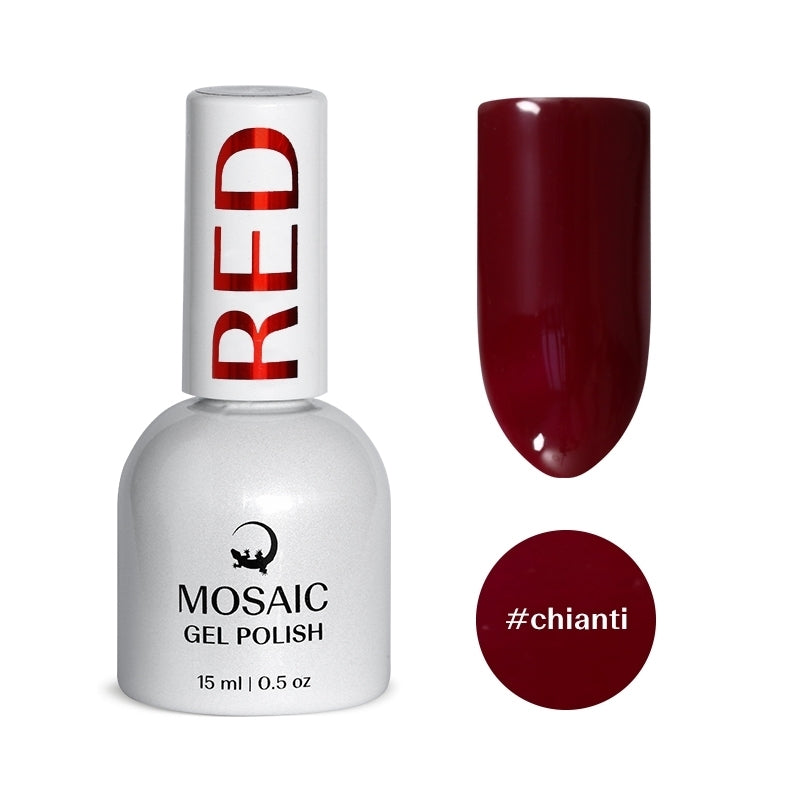 Gel Polish RED Collection - CHIANTI 15ml