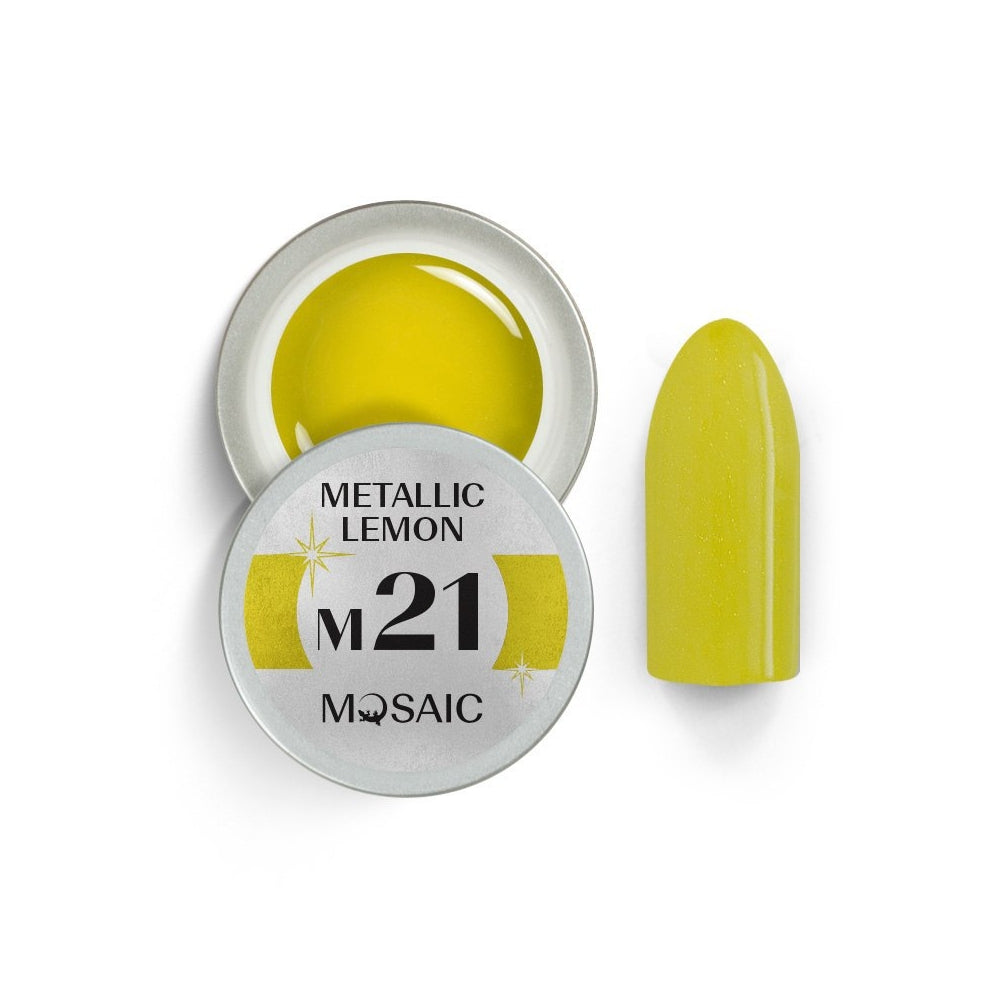 Gel Paint - m21 Metallic Lemon 5ml