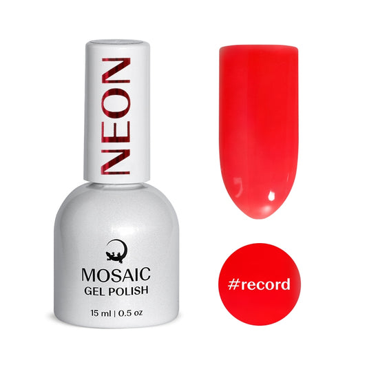 Gel Polish NEON Collection - RECORD 15ml TPO & HEMA free