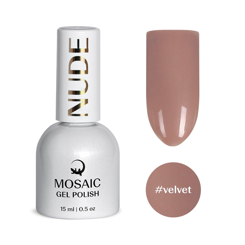 Gel Polish NUDE Collection - VELVET 15ml