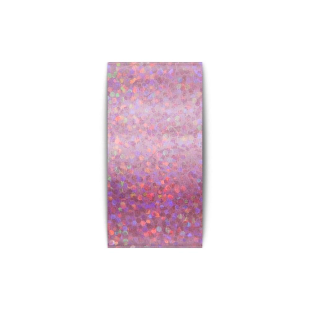 Transfer Foil - Pink Glitter Neglefolie