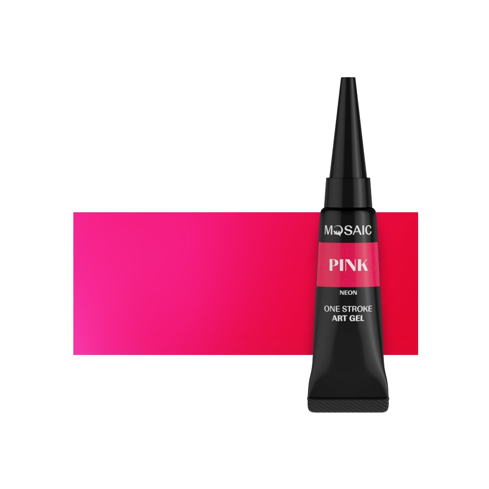 ONE STROKE Art Gel - PINK NEON 5ml