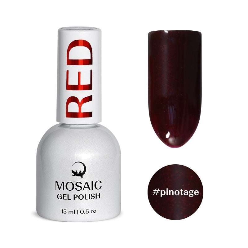 Gel Polish RED Collection - PINOTAGE 15ml