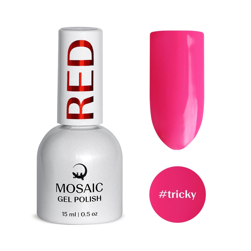 Gel Polish RED Collection - TRICKY 15ml