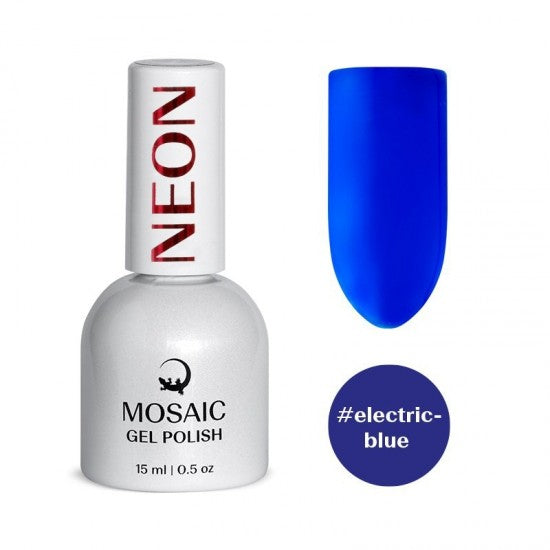 Gel Polish NEON Collection - ELECTRIC BLUE 15ml