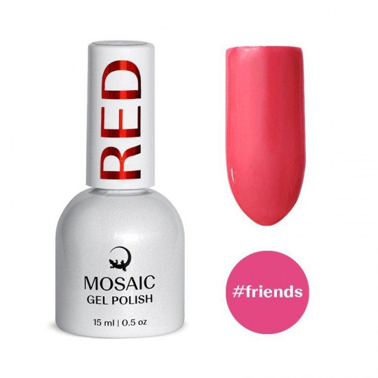 Gel Polish RED Collection - FRIENDS 15ml
