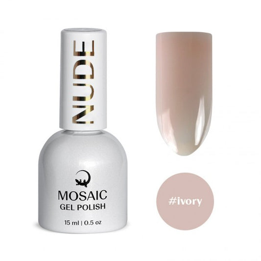 Gel Polish NUDE Collection - IVORY 15ml