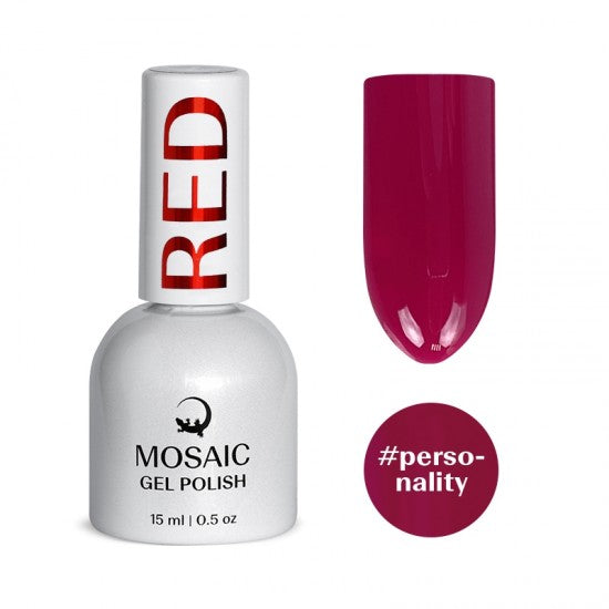 Gel Polish RED Collection - PERSONALITY 15ml