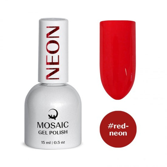 Gel Polish NEON Collection - RED NEON 15ml