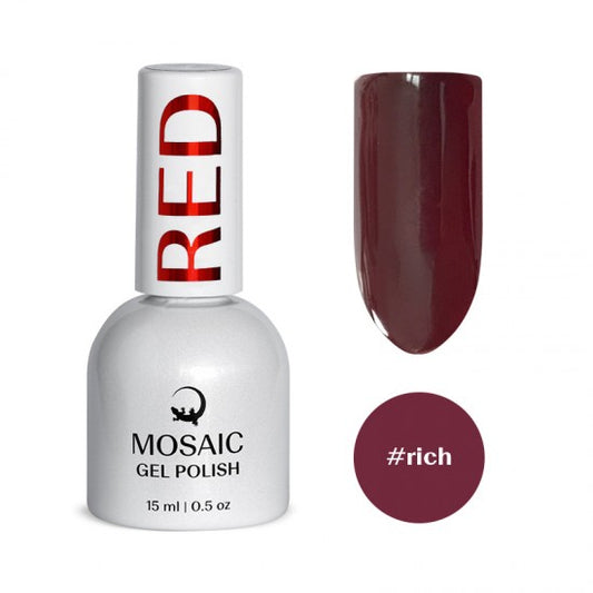 Gel Polish RED Collection - RICH 15ml