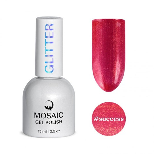 Gel Polish GLITTER Collection - SUCCESS 15ml