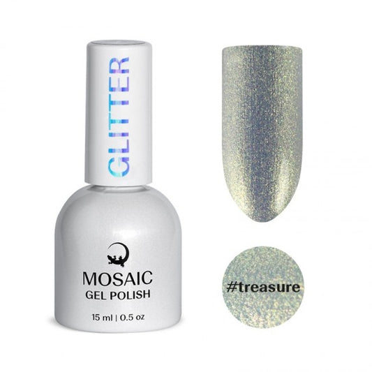 Gel Polish GLITTER Collection - TREASURE 15ml