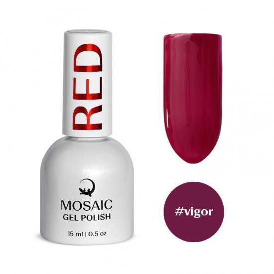 Gel Polish RED Collection - VIGOR 15ml