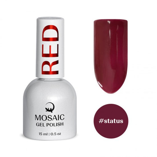 Gel Polish RED Collection - STATUS 15ml