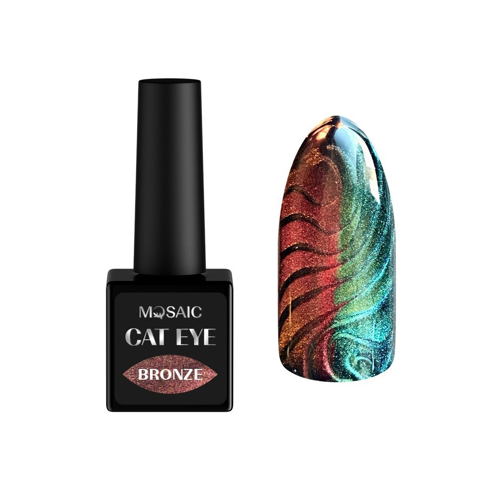 Gel Polish CAT EYE - BRONZE 10ml