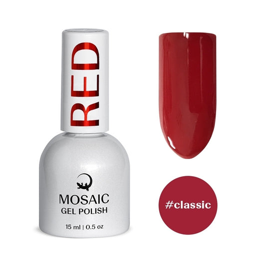 Gel Polish RED Collection - CLASSIC 15ml