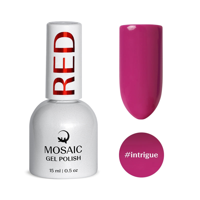 Gel Polish RED Collection - INTRIGUE 15ml