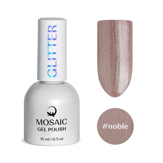 Gel Polish GLITTER Collection - NOBLE 15ml