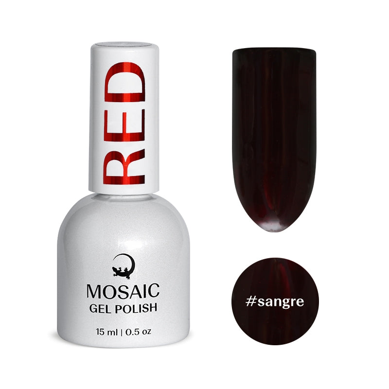 Gel Polish RED Collection - SANGRE 15ml