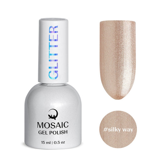 Gel Polish GLITTER Collection - SILKY WAY 15ml