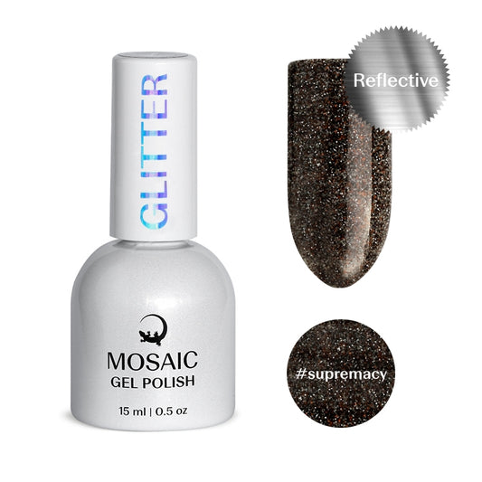 Gel Polish GLITTER Collection - SUPREMACY 15ml