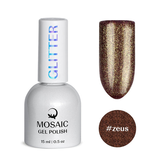 Gel Polish GLITTER Collection - ZEUS 15ml